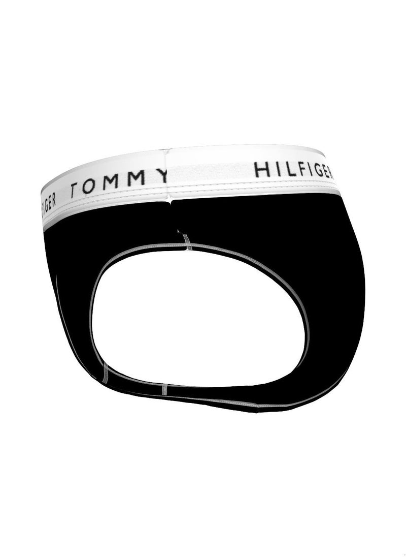 TOMMY HILFIGER Women's Classic Bikini Brief - Cotton, Black  - Image 3