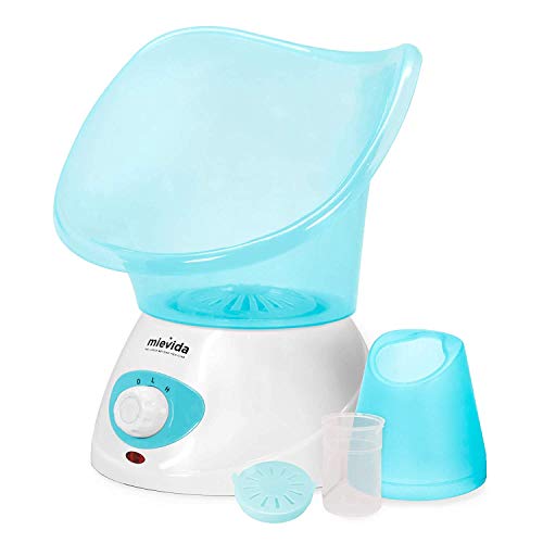 Mievida Steam Vaporizer and Facial Steamer With Two Level Heat Setting and Temperature Control System(Blue) - Image 1