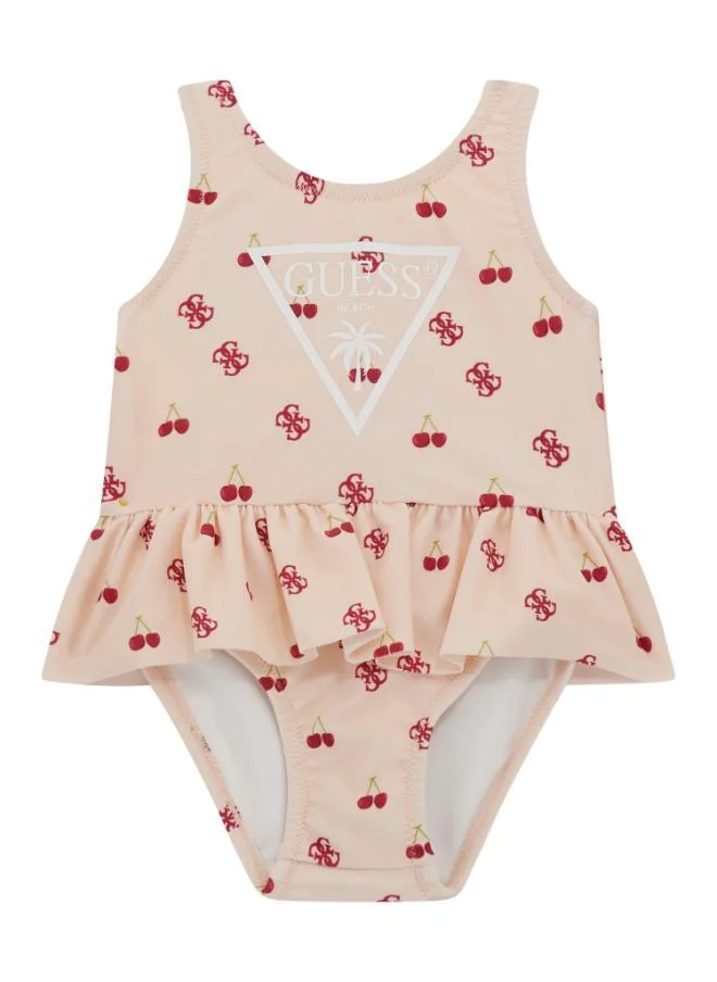 جس Kind Printed Onesies Swimsuit