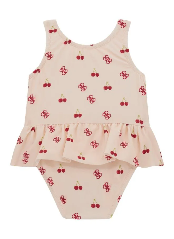 جس Kind Printed Onesies Swimsuit