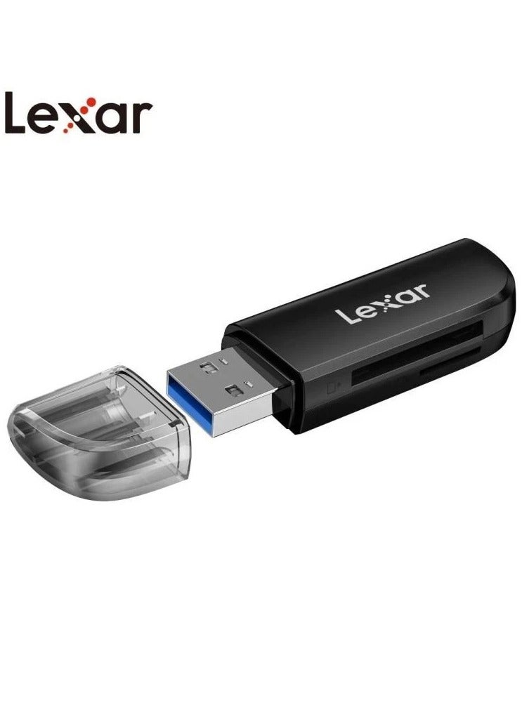 ليكسار قارئ بطاقات SD microSD ثنائي الفتحات LEXAR RW300، USB 3.2 من الجيل الأول بسرعة 104 ميجابايت/ثانية، 2 في 1 USB-A - Image 1