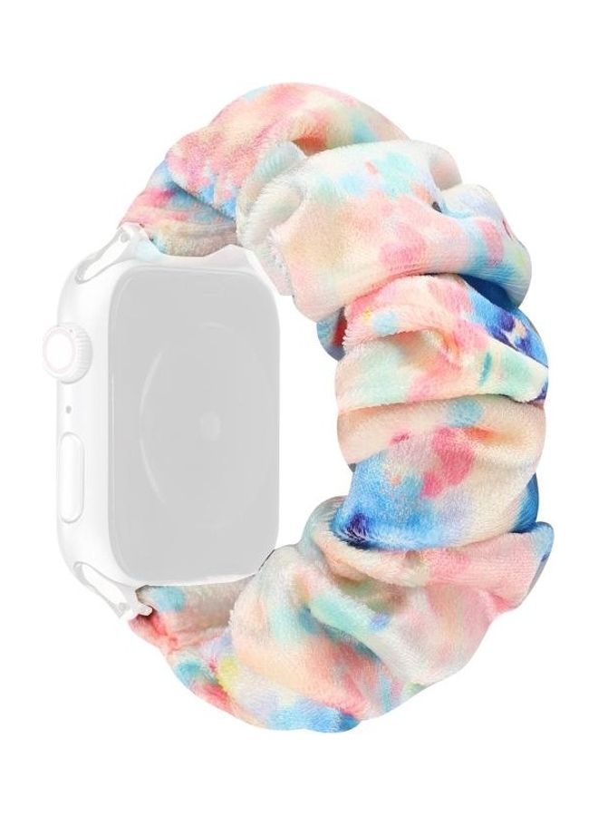 NIBEMINENT Replacement Watchband For Apple Watch Series 7 41mm/6 & SE 5 4 40mm/3 2 1 38mm Multicolour - Image 4