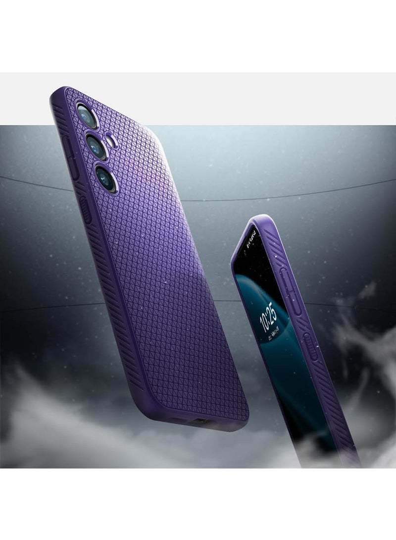 Spigen Liquid Air for Samsung Galaxy S24 case cover (2024) - Deep Purple - Image 3