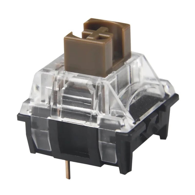 AULA TTC Silent Brown Tactile Switch, 3-Pin, Pom, Factory Lubricated, Rgb, for Aula F75 - Image 5