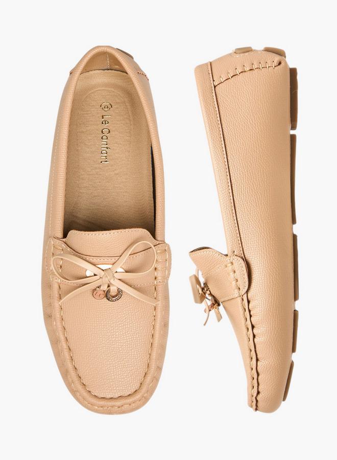 لو كونفورت حذاء موكاسين بفيونكة - Image 3