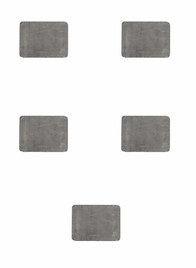 JUVITUS Large Empty Makeup Palette with Mirror and 20 Metal Stickers for Customizing Eyeshadows, Highlighters, and Blushes  - Image 4
