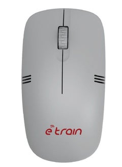 E-Train E-train (MO10A) Wireless Optical Mouse 1200DPI - Gray 