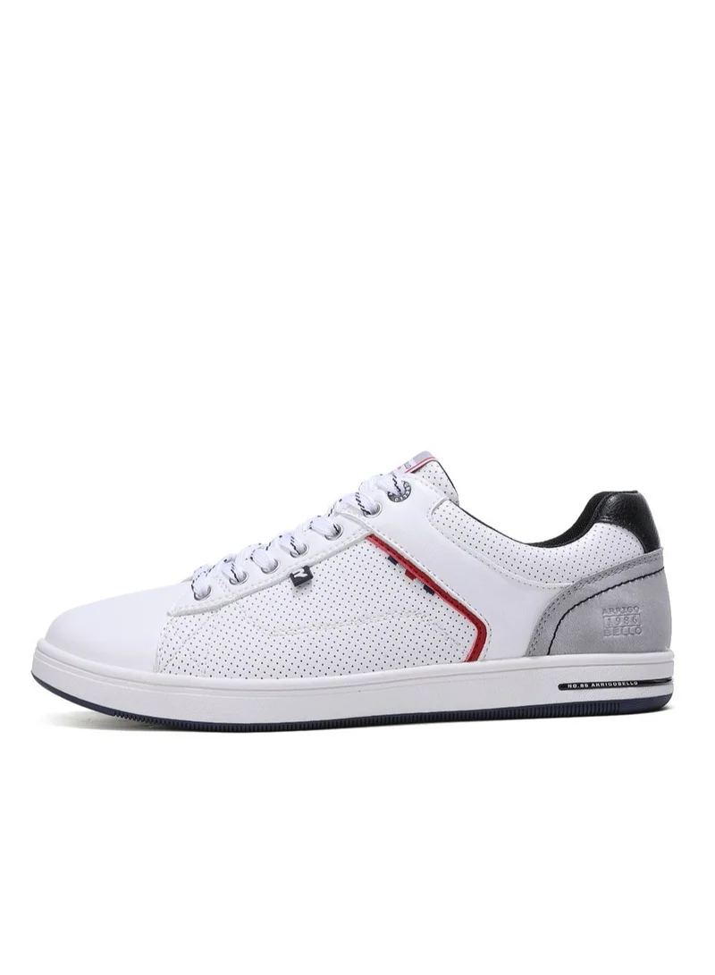 ARRIGO BELLO Men's Stylish Sneakers Low Top Casual Lace-up Shoes for Daily Wear