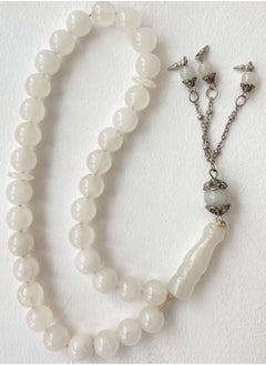 Stone prayer beads quartz original