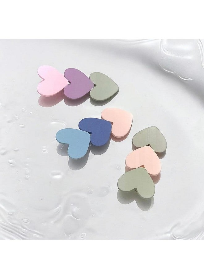 Radhya Accessories Women's Heart Hair Clips, Pack of 2, Matte Finish, Colorful - Image 4