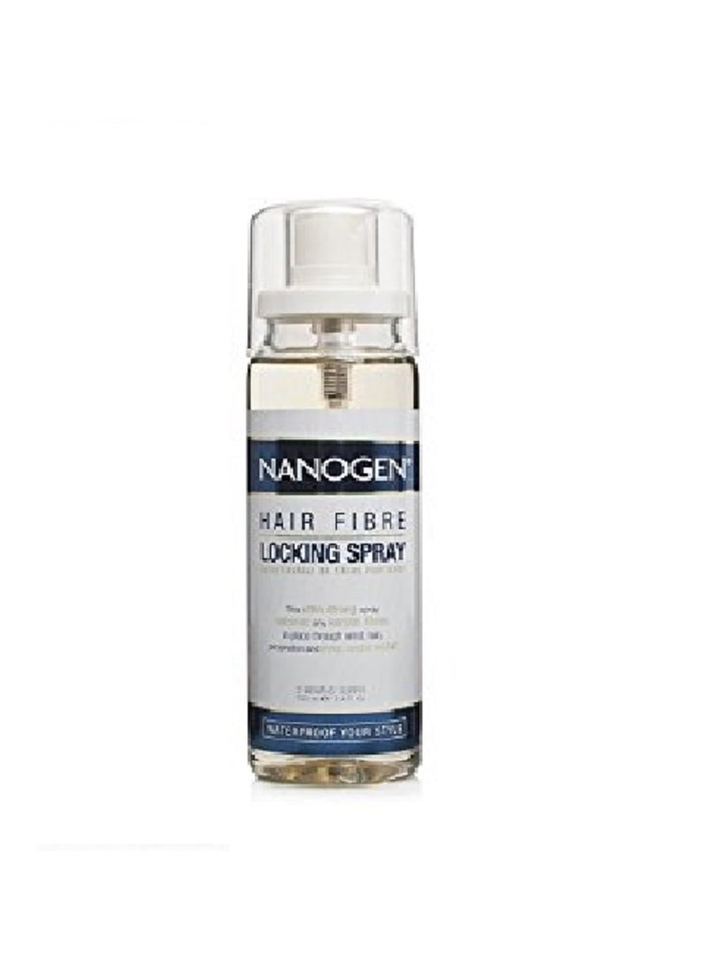 Nanogen Nanogen Thikening Hair Fibre Dark Brown 30 gm with Locking Spray 100ml Combo Pack  - Image 3