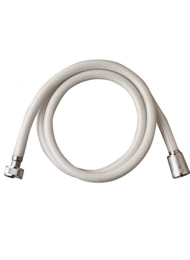 DANUBE HOME Danube Home Milano White Pvc Shattaf Hose 120Cm | PVC Shattaf For Toilet Bathroom Washroom  - Image 2