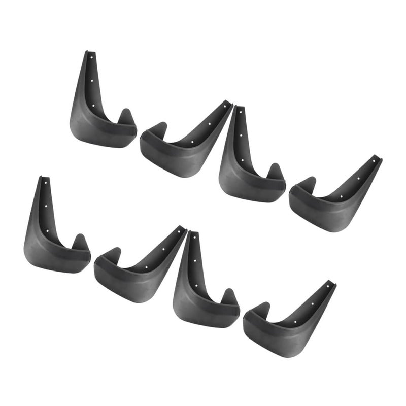 8Pcs Universal Small Size Mud Flaps Splash Guards For Car And SUV Tires - Image 2