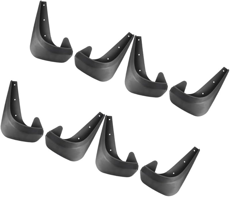 8Pcs Universal Small Size Mud Flaps Splash Guards For Car And SUV Tires - Image 1