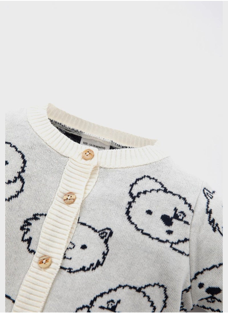 DeFacto - Infant Printed Cardigan - Image 1