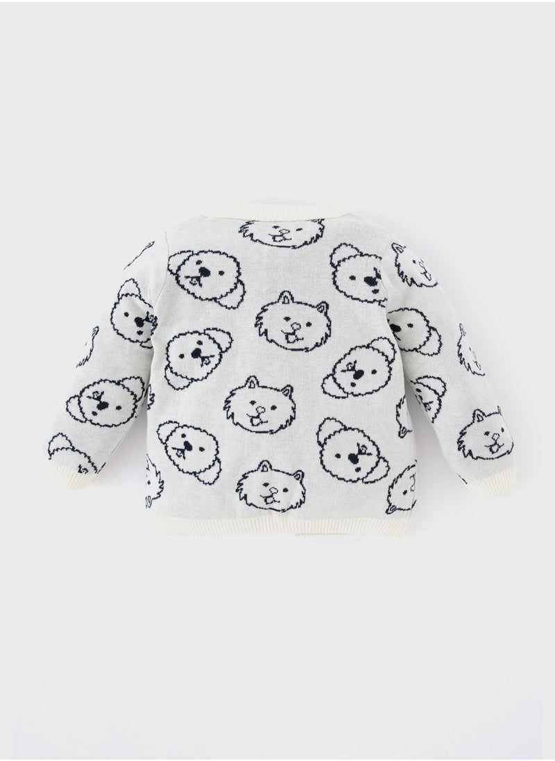 DeFacto - Infant Printed Cardigan - Image 1