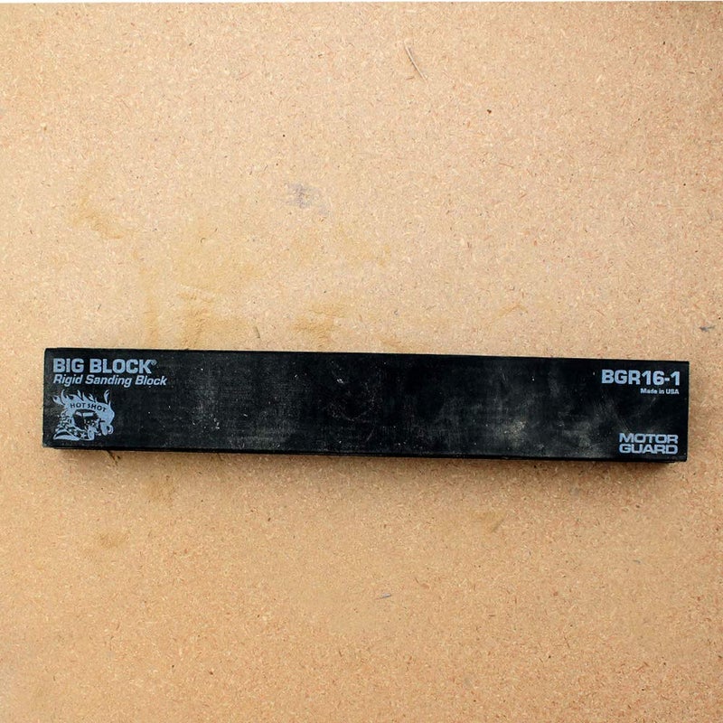 Motor Guard - BGR161 BGR16-1 Rigid PSA Sanding Block, 2 5/8" x 16" - Image 5