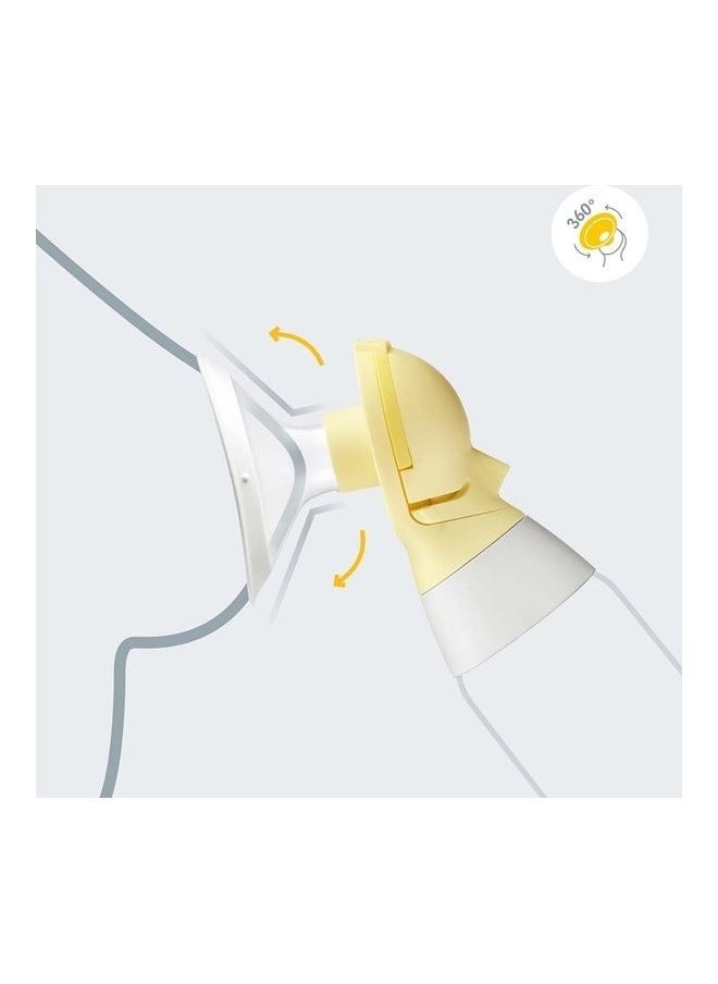 Generic - MDL Swing Flex Electric Breast Pump, Easy to Use, Small and Lightweight, Battery - Yellow - Image 1