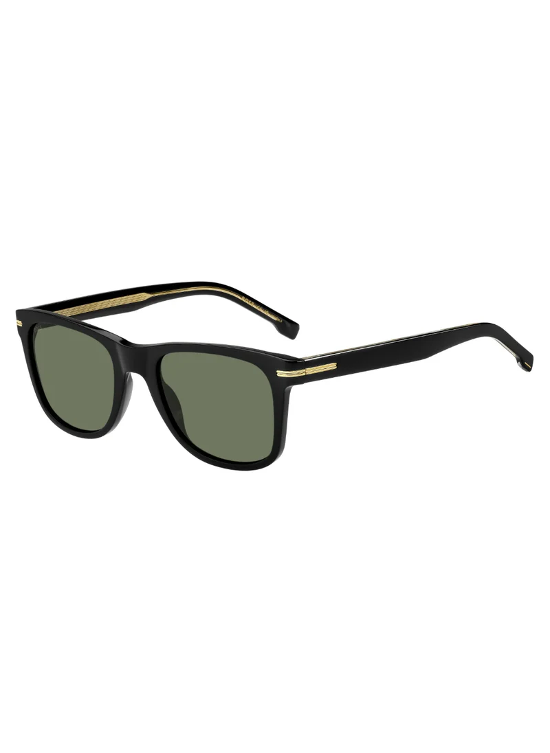 BOSS Men's UV Protection Sunglasses Boss 1508/S Black 42.5 - Lens Size: 52 Mm