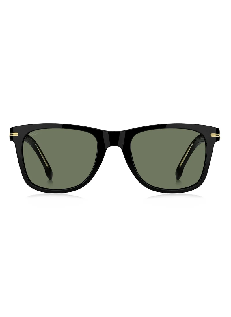 BOSS Men's UV Protection Sunglasses Boss 1508/S Black 42.5 - Lens Size: 52 Mm