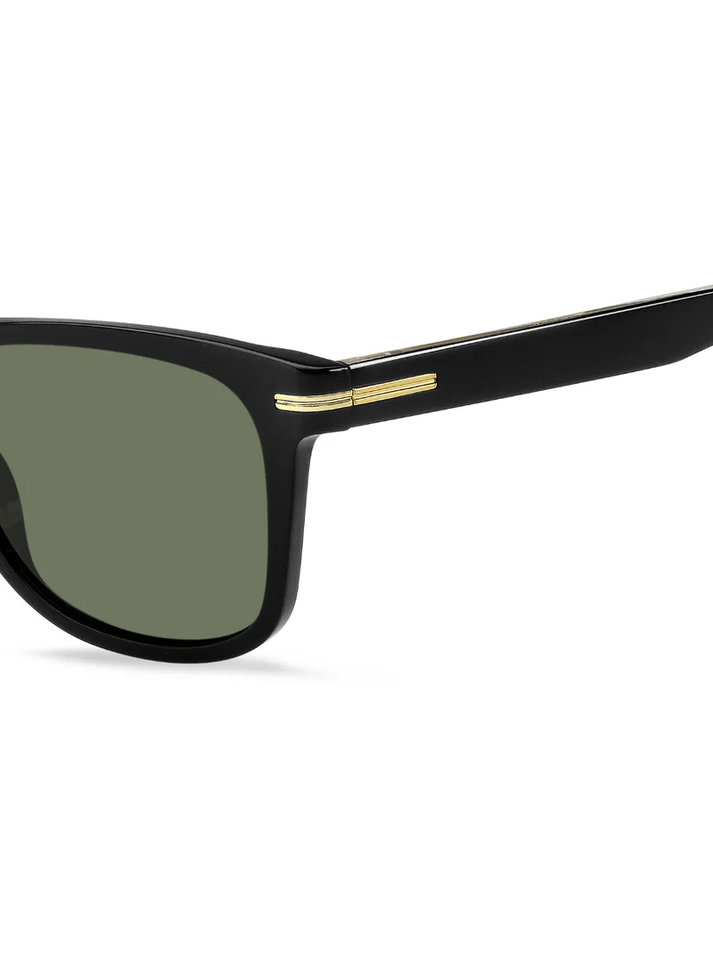BOSS Men's UV Protection Sunglasses Boss 1508/S Black 42.5 - Lens Size: 52 Mm