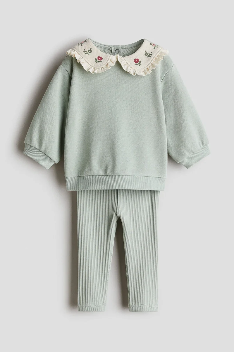 H&M 2-piece sweatshirt and leggings set