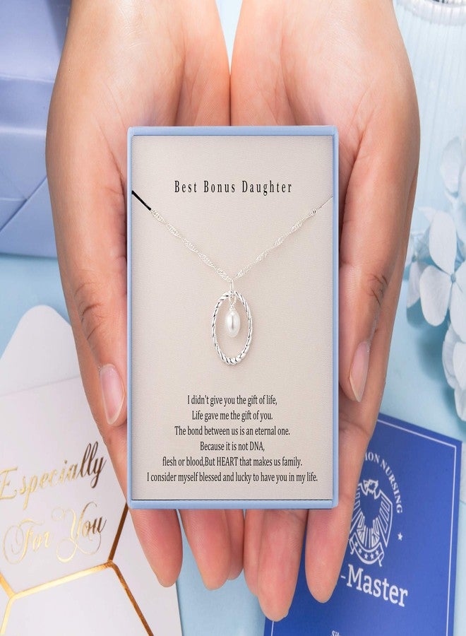 بيرنينج لوف قلادة "الحب المشتعل" لابنة الزوجة من الأم البديلة، هدية من ابنة الزوجة، قلادة من الفضة الإسترلينية - Image 3