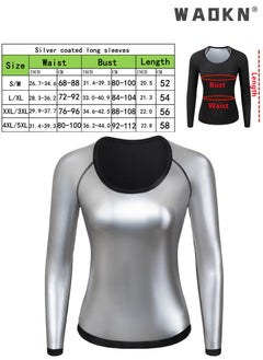 Women's Sauna Suit,Ultra Soft Sauna Long Sleeve Thermal Corset for Abdomen,Back and Lugs from Used with Sports and Movement at Home Helps you Burn fat on the Abdomen,Back and Arms,and Body Shaping - pzsku/Z838286BEB152837EA380Z/45/_/1733481705/ce16211a-6abf-4e74-978c-24608b58cea0