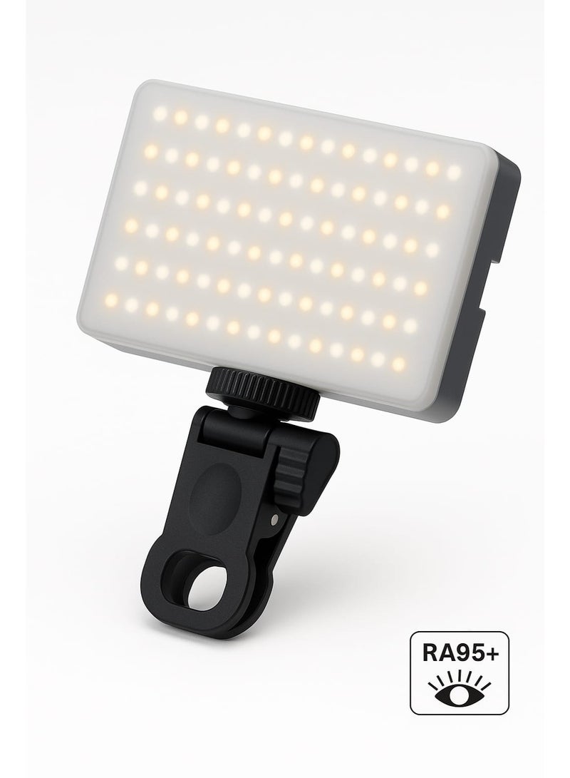 PLOKAMA U160 Portable LED Light 2000mAh Rechargeable – Adjustable 2700K-6500K Brightness for Photography & Live Streaming - Image 1