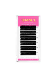 Premium C Curl 19mm Semi Permanent Individual Eyelash Extensions 0.03mm Thickness False Mink Silk Volume Lashes Extensions Professional Salon Use(C,0.03,19mm)