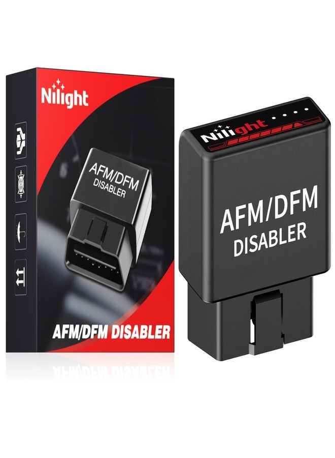Nilight AFM Disabler Active Fuel Management Delete AFM/DFM Disabler for 5.3 Silverado Chevy 2010-2018 GMC Sierra Yukon Tahoe Avalanche Cadillac Escalade V6 & V8 Engine 3.6L 5.3L 6.0L 6.2L Vehicle Red - Image 1
