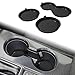 KENTUTO for Honda Civic Accessories 2022 2023 2024 2025 2026 Cup Holder Inserts 11th Gen Sedan Center Console Liner 3D Silicone Antidust Coaster Mat Pad Interior Decoration 3PCS Black Trim - Image 2