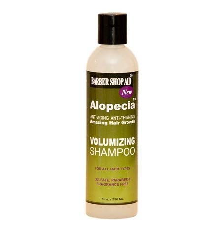 Barber Shop Aid Alopecia Anti-Thinning Hair Growth Volumizing Shampoo (8oz bottle)-Barber Shop Aid 