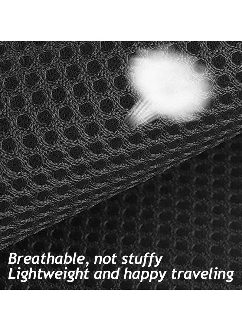 Generic Adjustable Cat Harness with Reflective Strips – Lightweight Breathable Mesh Pet Vest for Cats and Kittens – Escape Proof Cat Leash Harness for Outdoor Walking, Travel & Training 2Pcs  - Image 4