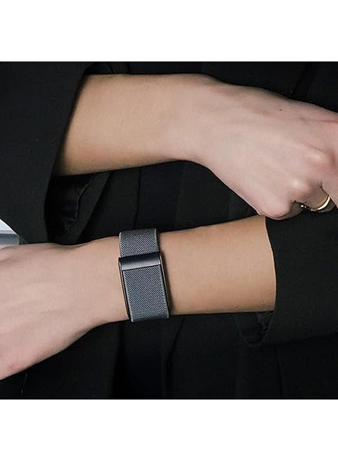 O Ozone Nylon Sport Band For Whoop 5.0 Band, Fast-Drying and Sweat-Wicking, Soft Adjustable Breathable Wristband Strap - Fitness Tracker Accessories- Grey - Image 5