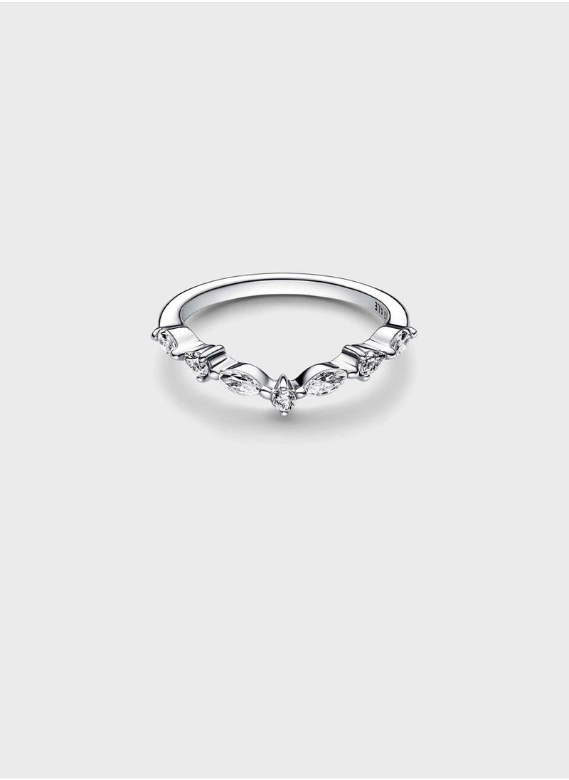 PANDORA Pandora Timeless Wish Sparkling Alternating Ring  - Image 1