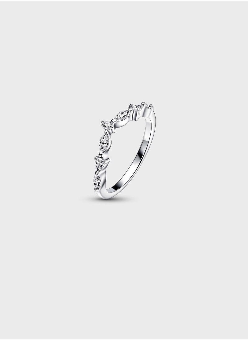 PANDORA Pandora Timeless Wish Sparkling Alternating Ring  - Image 3
