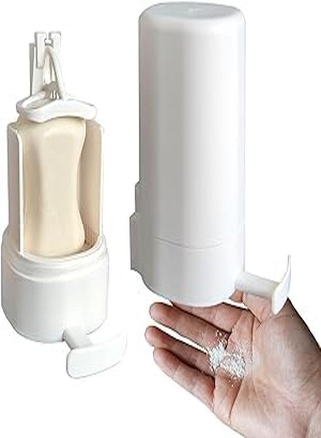Conziv Bar Soap Dispenser, Soap Grinder for Bar Soap Wall-Mounted, Waterproof Soap Grinder for Bar Soap, No Drilling for Bathroom, Kitchen, Hotel - Image 1