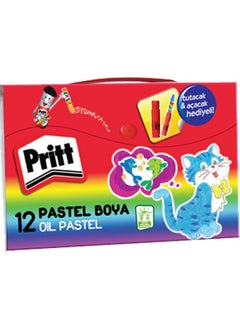 Pritt Crayon 12 Color Bag 