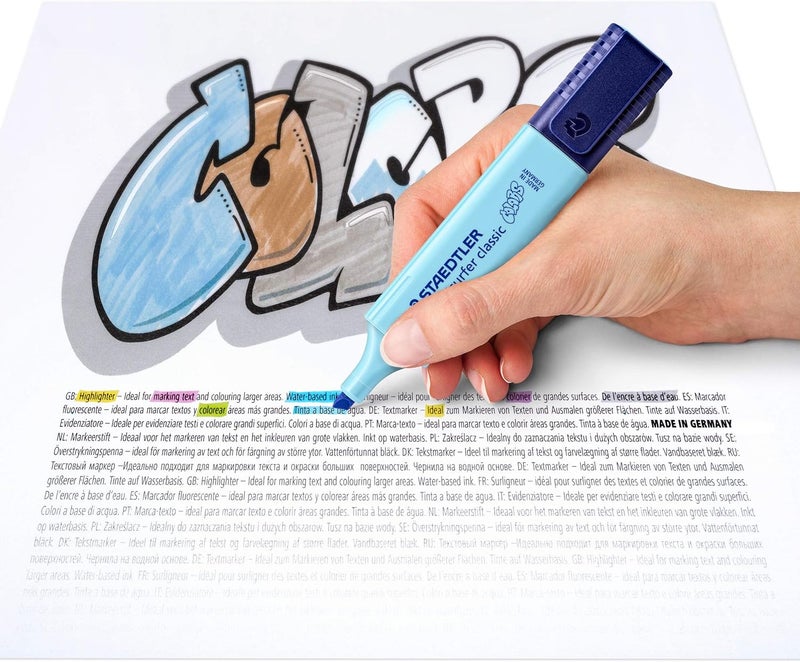 Staedtler Textsurfer Classic Highlighter Set - Vintage Colors - Image 4
