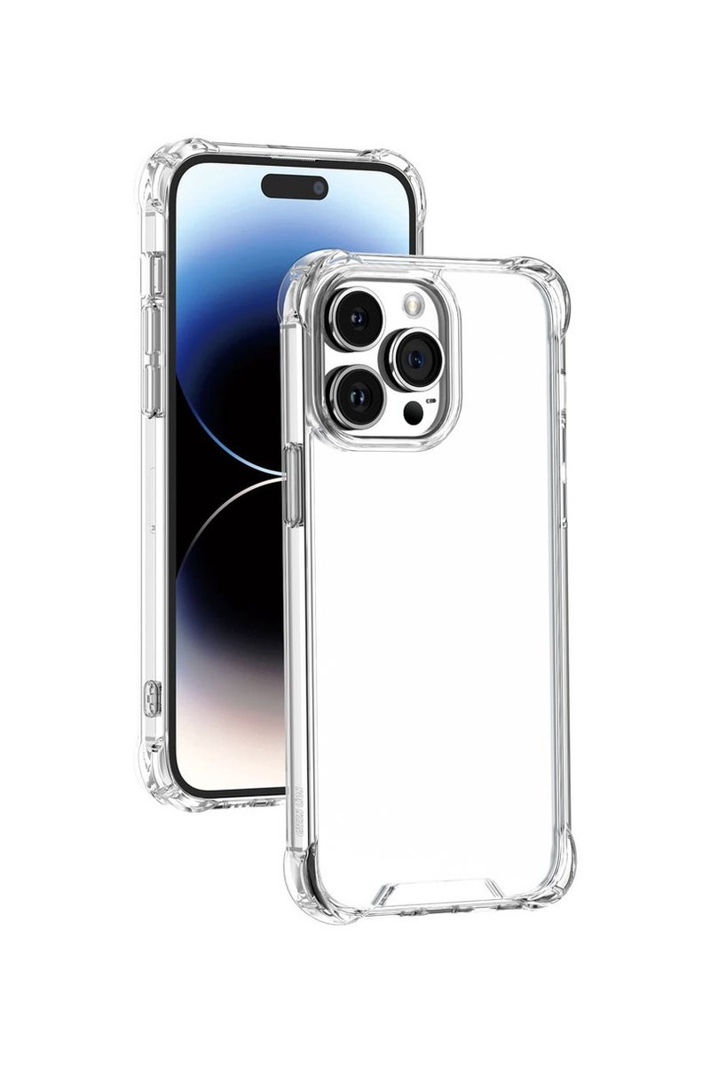 كايس كلوب مجموعة من 3 حافظات فاخرة مقاومة للصدمات لهاتف iPhone 13 Pro | متوافقة مع MagSafe | سيليكون ناعم، شفاف، بتصميم نحيف - Image 4