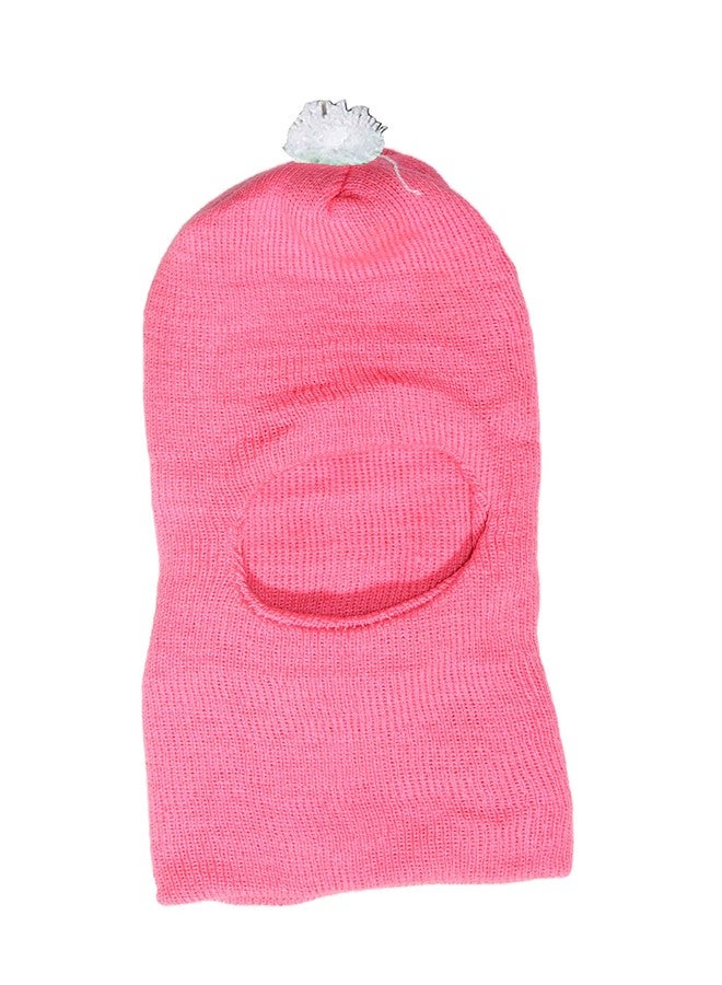 CHACKO Unisex Monkey Cap, Made of Soft Woolen for Better Comfort and Design_Pack of 02(Light Pink|Yellow,0-6 Months) - Image 2
