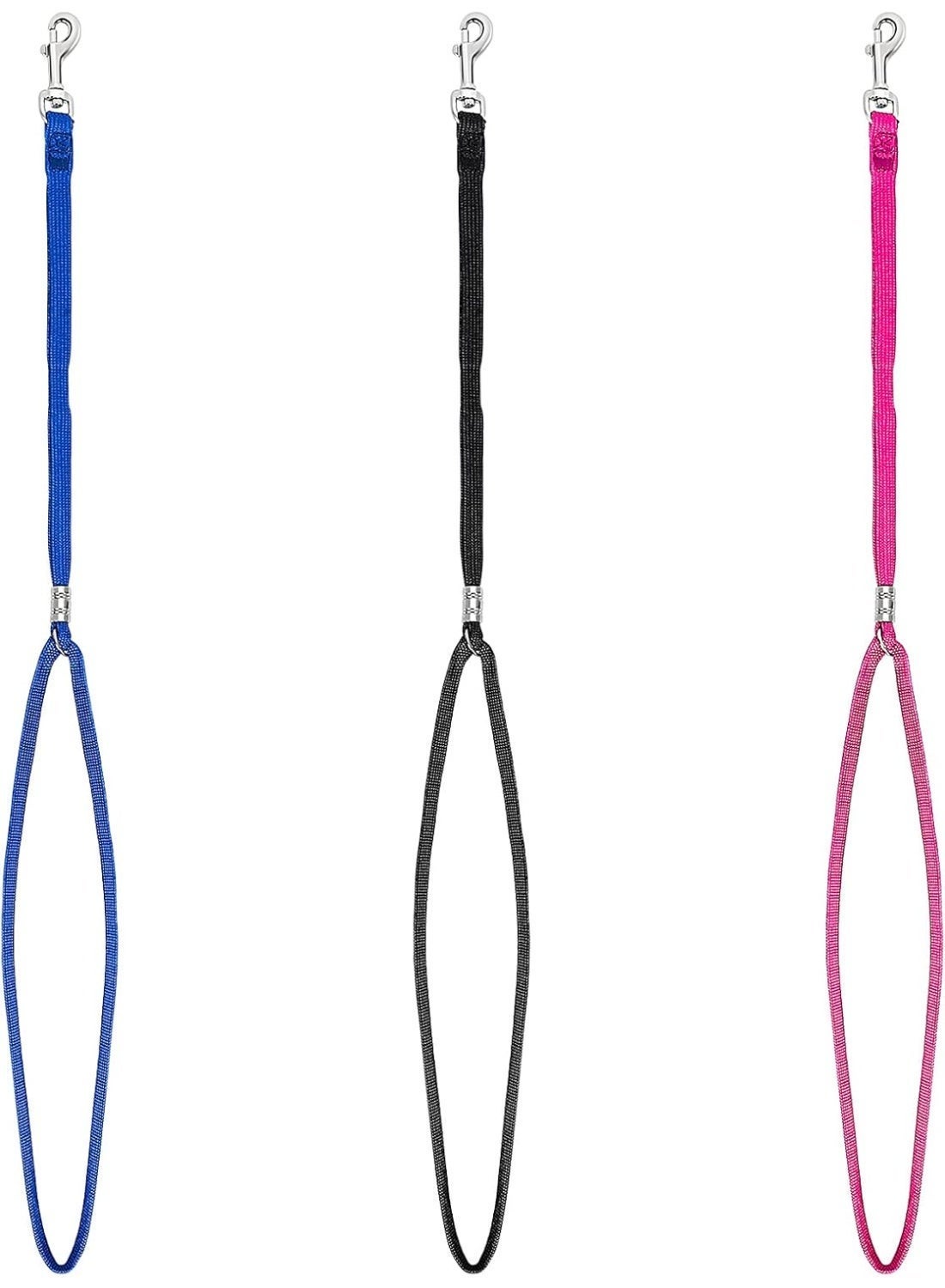 Pet Grooming Safety Leash for Dogs and Cats, Nylon Bathing Restraint Strap with Heavy-Duty Hook, Adjustable Anti-Slip Grooming Harness for Home Bathing and Professional Use