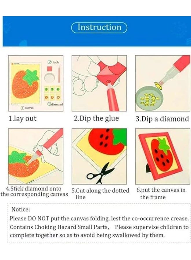 First Choice Diamond Painting Kit for Kids Cartoon Characters with Complete Tools - Image 2