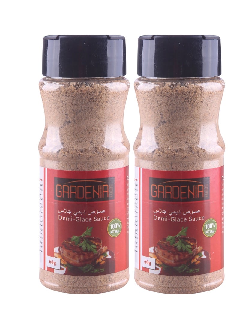 Gardenia Demi Glace Powder - 60 grams - Pack of 2  - Image 1