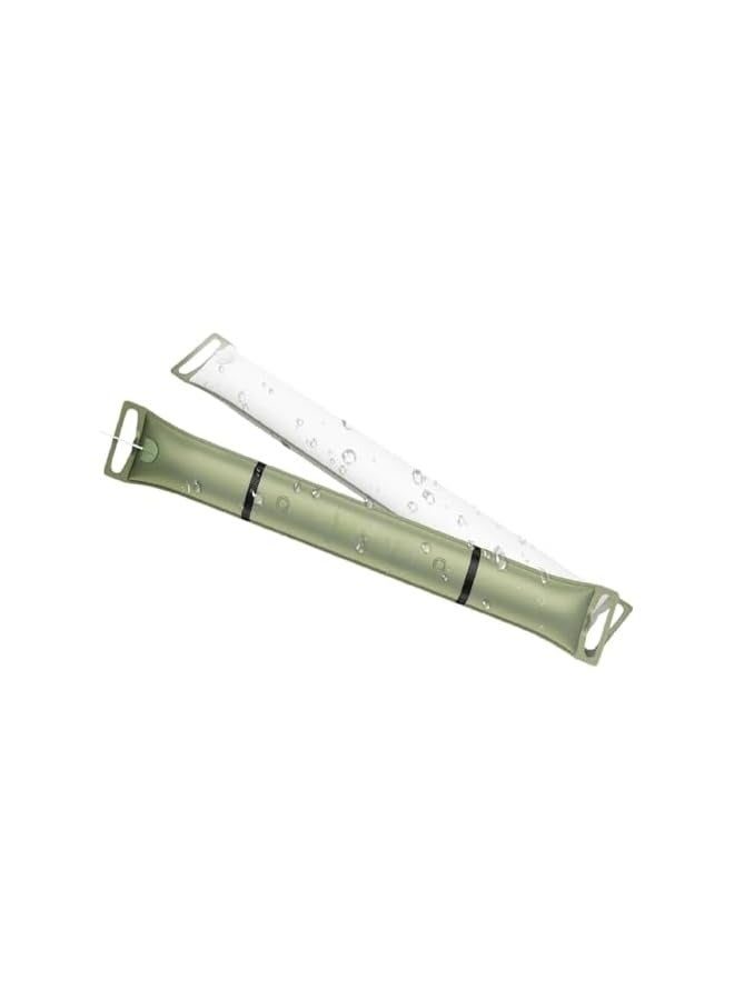 erorex Foldable Handheld USB Tent LED Tube Camping Light Inflatable Camping Light Hanging Magnetic Suction Waterproof, Dimmable Brightness, Portable Outdoor Lamp for Camping, Hiking, Travel GREEN - Image 1