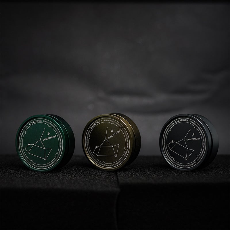 معطر سيارة بتصميم الأبراج، عطر صلب من الألمنيوم لتثبيت على فتحة التهوية - Image 4