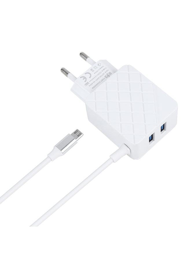 Thoraya - For Travel Charging Dual USB Fast Charger DC 5V/2.5A 12.5W Fast Charging Travel Charger - Image 1