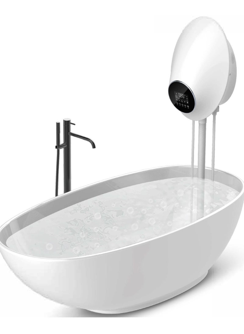 Eivax Hydrogen-rich water beauty water therapy machine  milk bath | Anti-oxidation | Anti-wrinkle for beauty | Reduce wrinkles | Delay aging | Ozone sterilization | Whitening and lubricating | Beauty and skin care | Adjust sub-healthy state | Touch screen skin repair physiotherapy instrument  - Image 2
