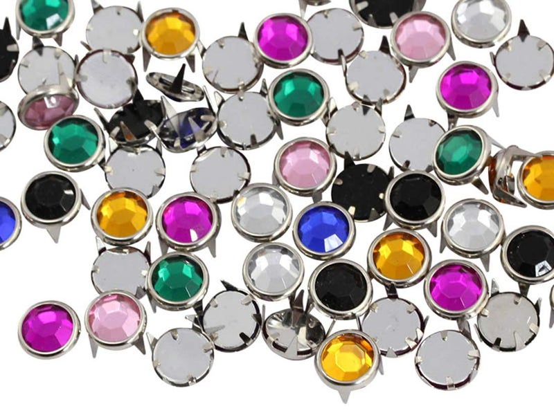 Allstarco Small Assorted Colors Bedazzler Rhinestones  150 Pieces